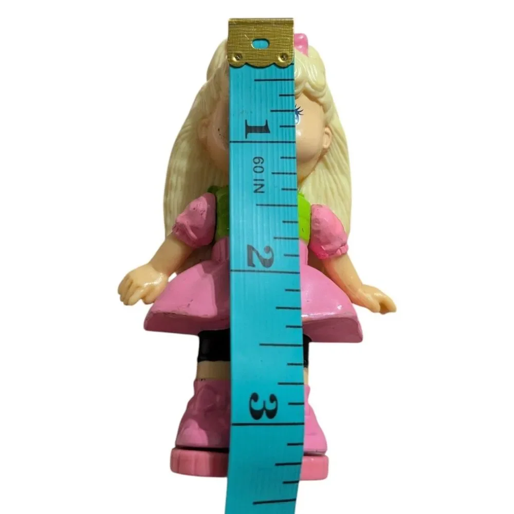 Vintage 1993 McDonalds Sally Secrets Paper Punch Doll Mattel Happy Meal Toy